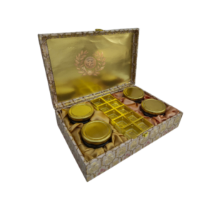 MDF 4 Jar with 10 Cavity Box