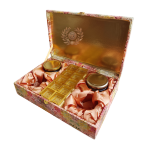 MDF 4 Jar with 10 Cavity Box