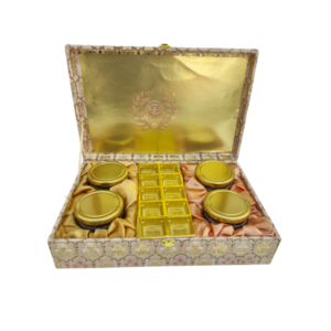 MDF 4 Jar with 10 Cavity Box