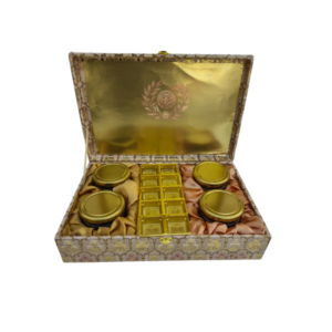 MDF 4 Jar with 10 Cavity Box