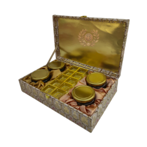 MDF 4 Jar with 10 Cavity Box