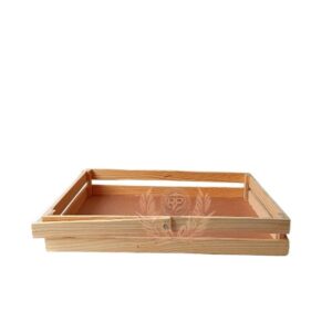Pinewood Line Handle Basket