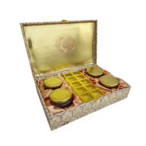 MDF 4 Jar with 10 Cavity Box