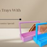 Pinewood trays for packing