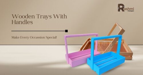 Pinewood trays for packing